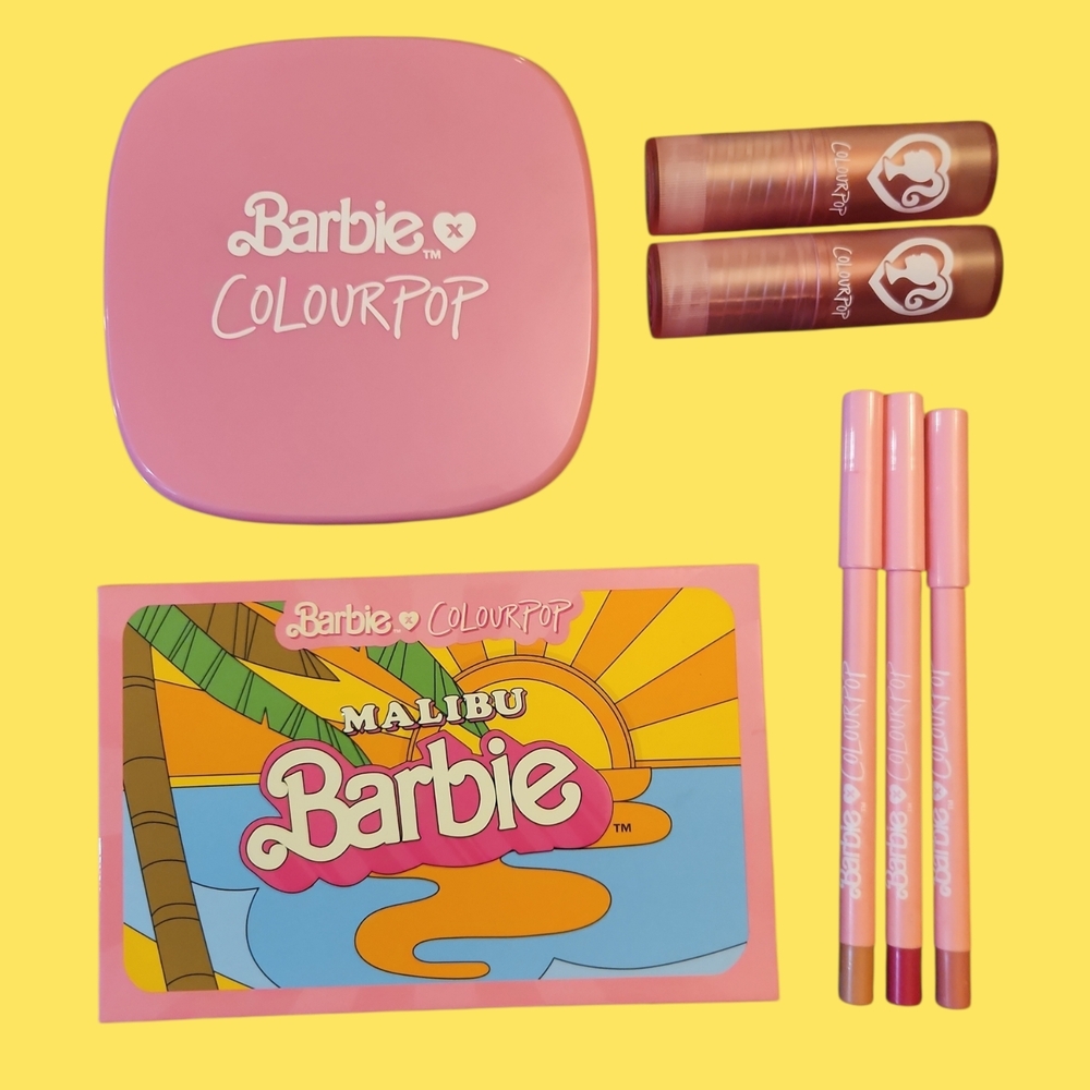 New! Barbie x ColourPop Makeup Set (without boxes)